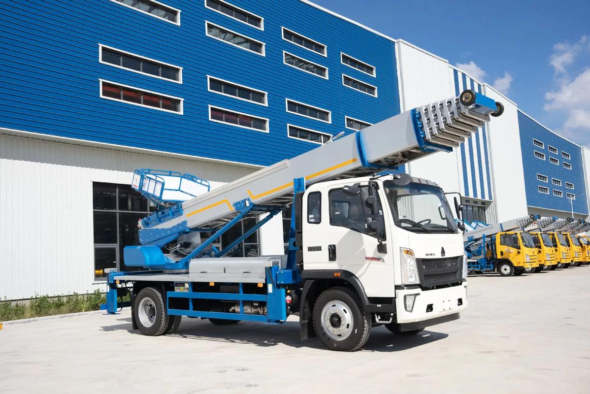 当涂县出租云梯车高空作业车 建筑垃圾搬运